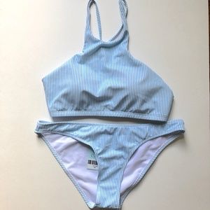 NWOT Two Piece Cupshe Swimsuit, size M